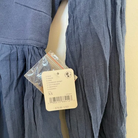 NWT! Free People Arlo Mini in Darkest Night - Picture 6 of 7